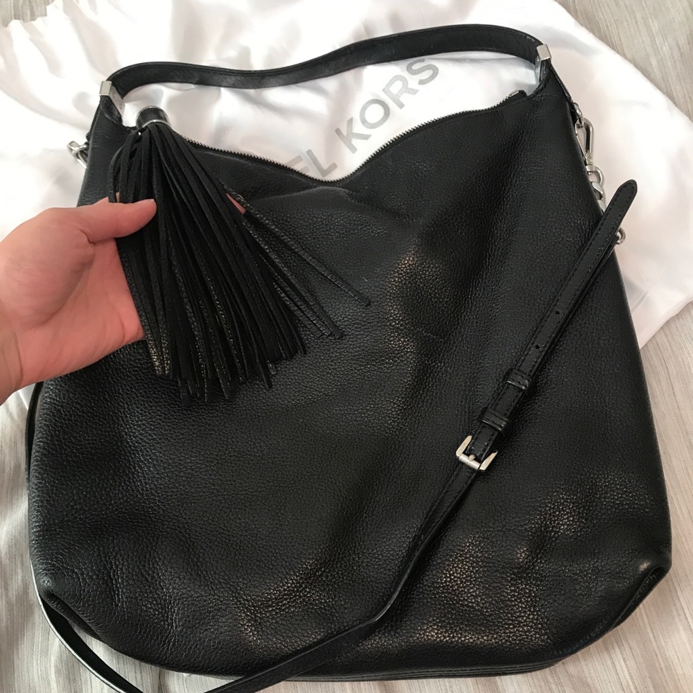 Hobo Bag by Michael Kors, black leather - Picture 2 of 8